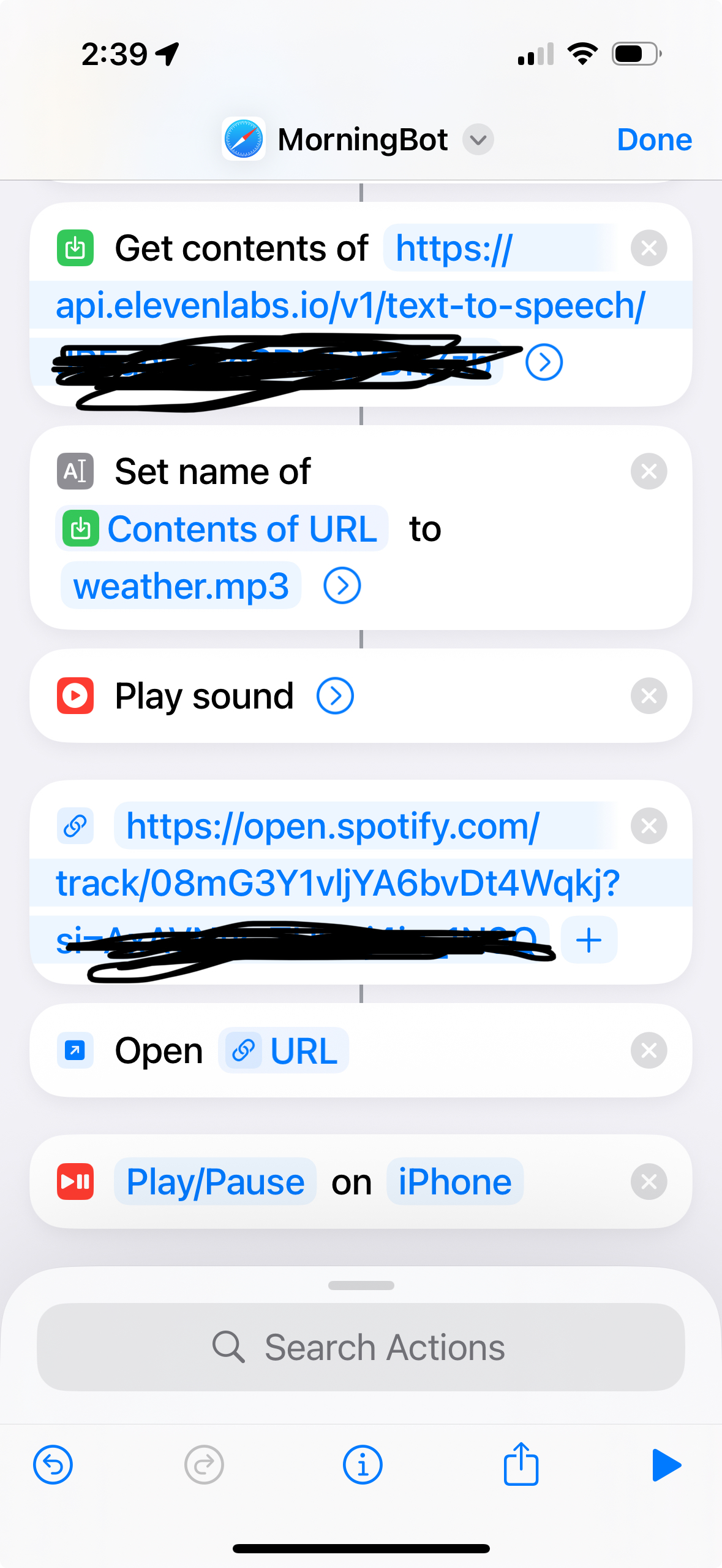 iOS Shortcut Logic 3